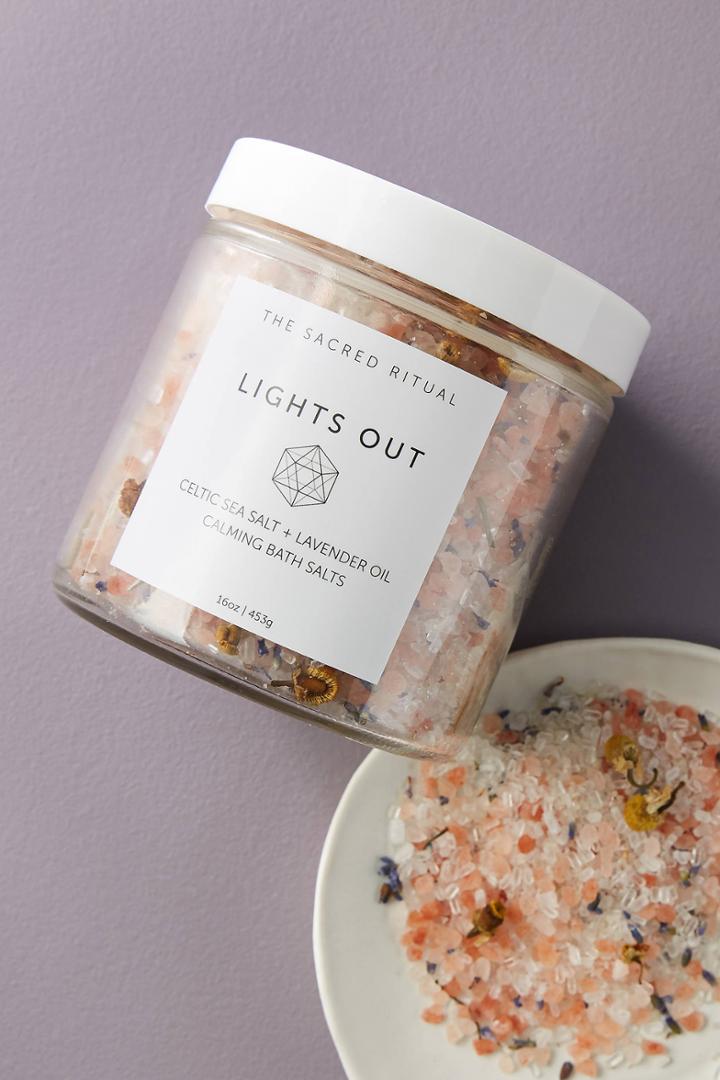 The Sacred Ritual Lights Out Bath Salts