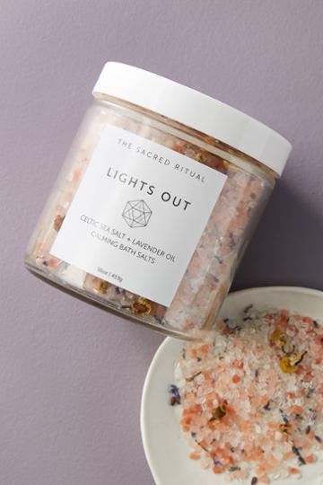The Sacred Ritual Lights Out Bath Salts