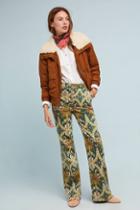 Pilcro And The Letterpress Pilcro Corduroy High-rise Wide-leg Jeans