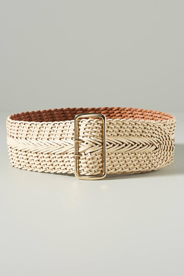 Linea Pelle Woven Waist Belt