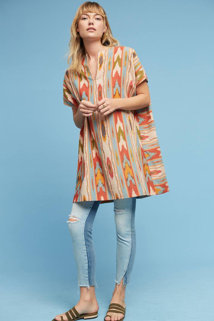 Liam Of York Pleated Back Caftan