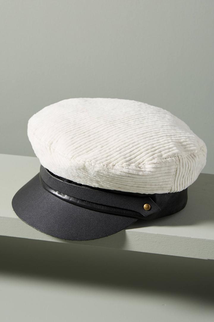 Lola Hats Maltese Corduroy Engineer Cap