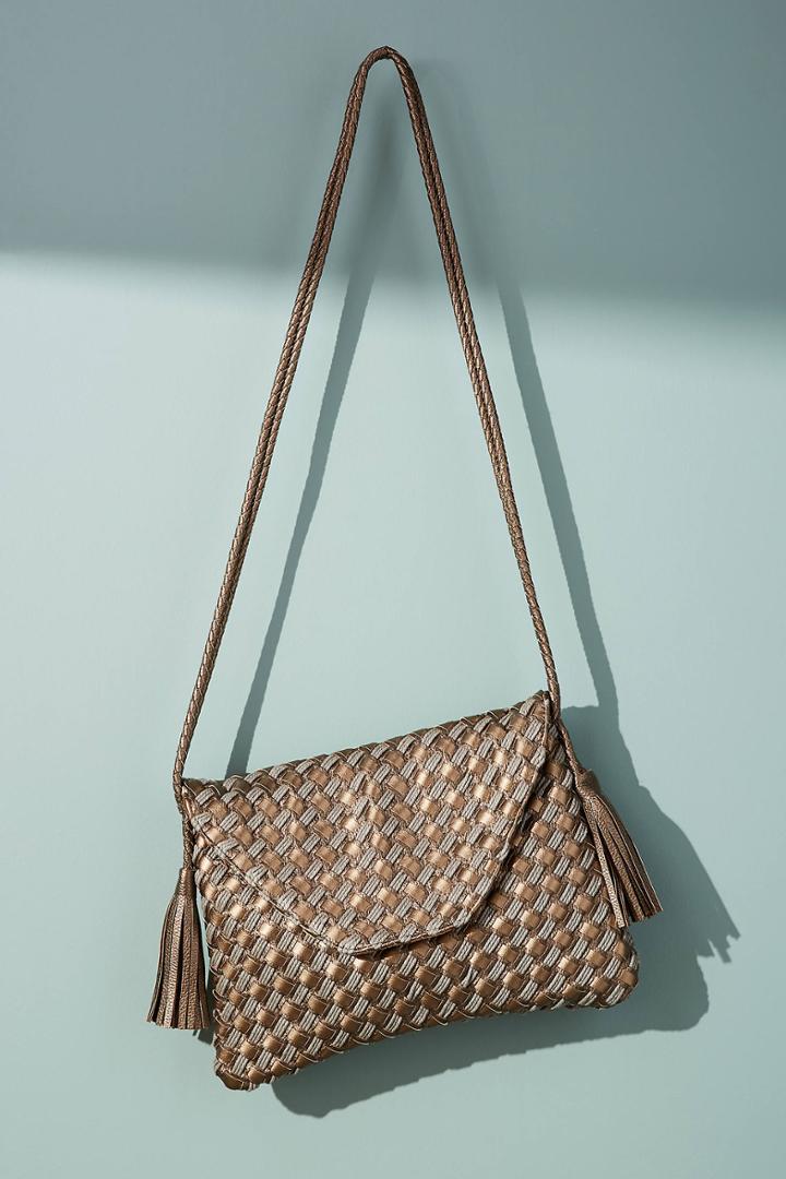 Anthropologie Mariana Woven Crossbody
