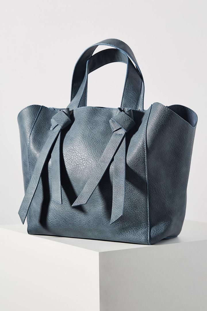 Anthropologie Ciel Winged Tote Bag