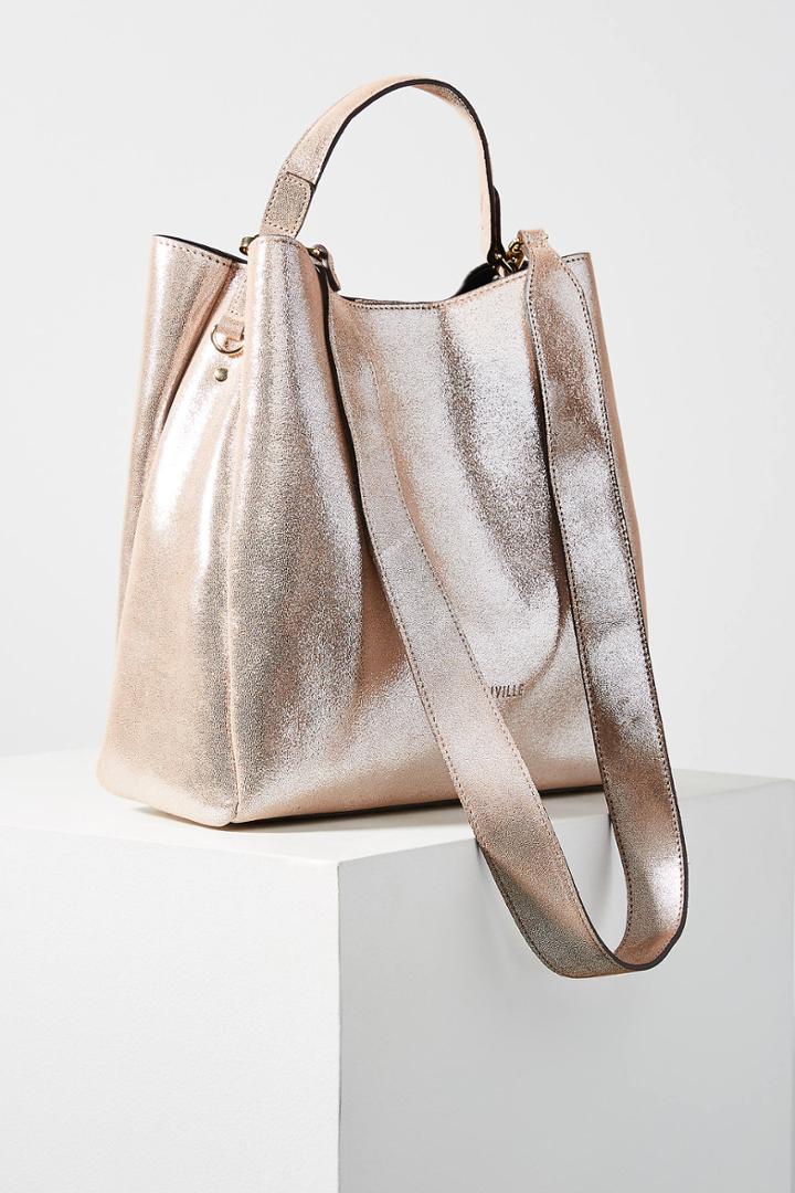 Neuville Bob Metallic Tote Bag