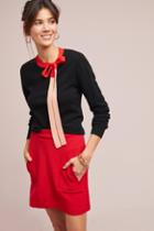 Chinti & Parker Colorblocked Neck-tie Pullover