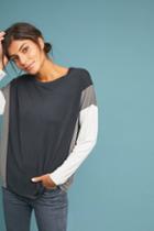 Anthropologie Riviere Colorblock Top