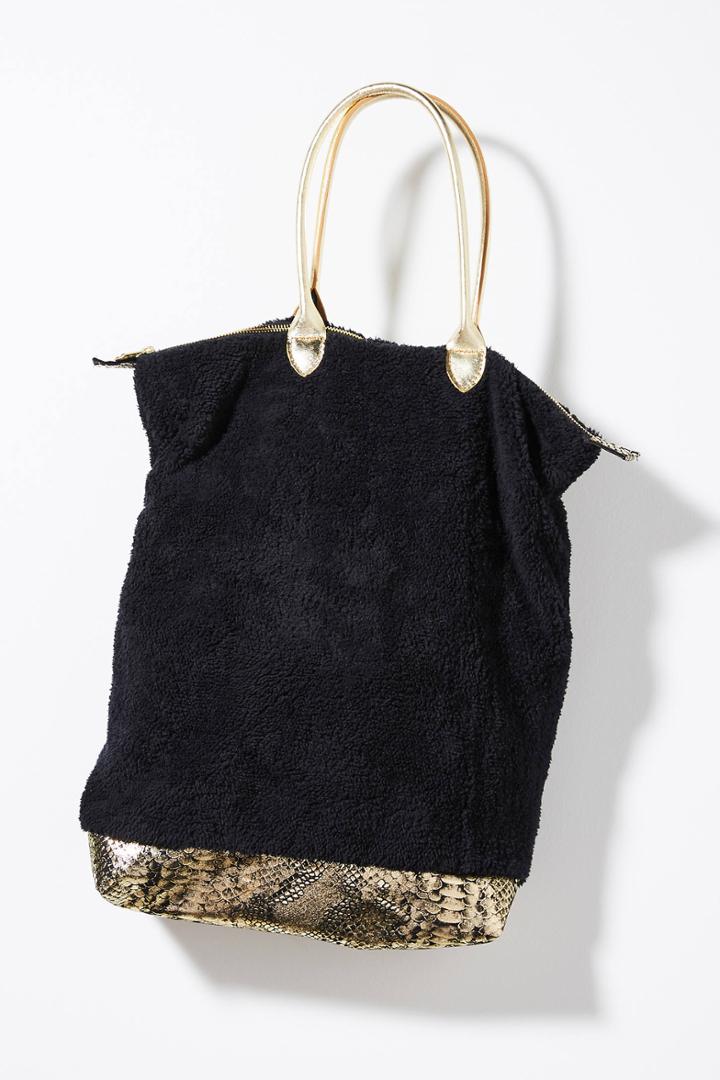 Momo Design Metallic Contrast Tote