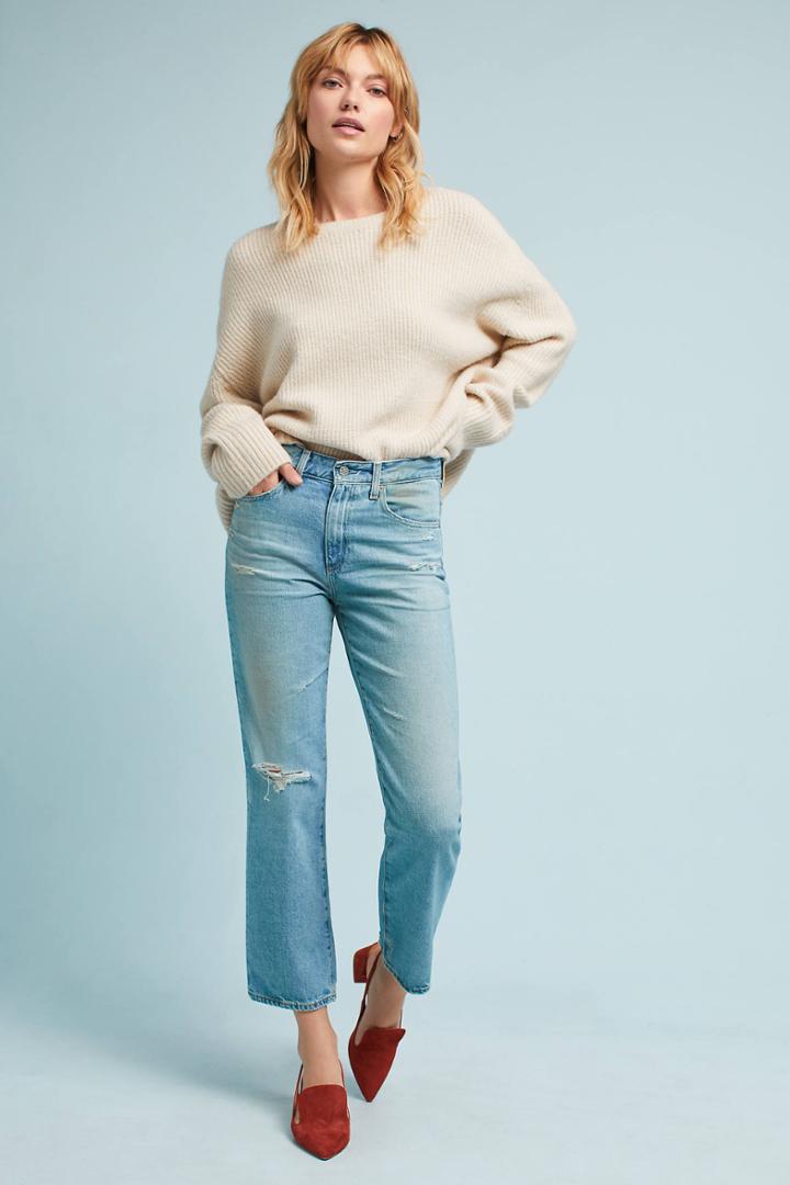 Ag Jeans Ag The Rhett Crop Ultra High-rise Jeans
