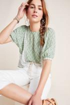 Dolan Left Coast Martha Puff-sleeved Blouse