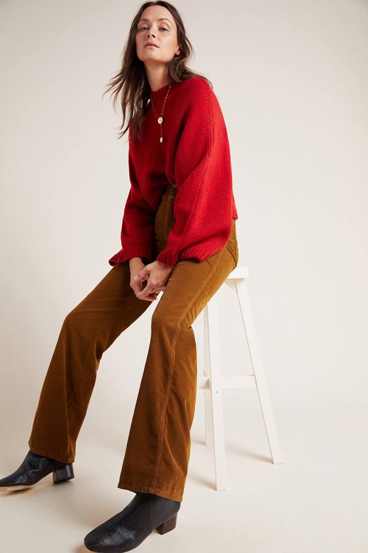 Closed Kathy Ultra High-rise Straight Corduroy Pants