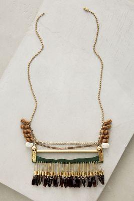 Anthropologie Mixed Media Necklace