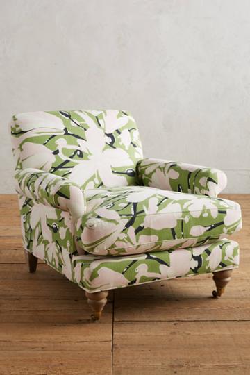 Whit Floral-printed Willoughby Chair