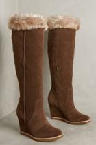 Splendid Tatum Wedge Boots Brown