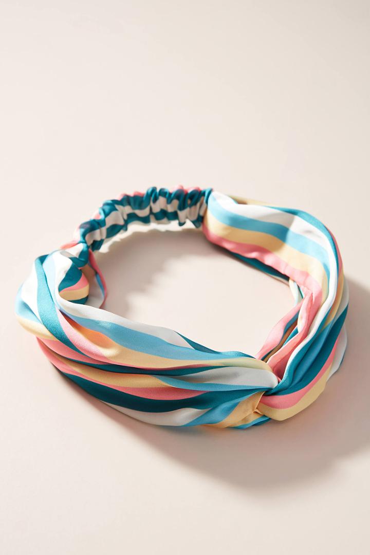 Anthropologie Pool-bound Striped Headband