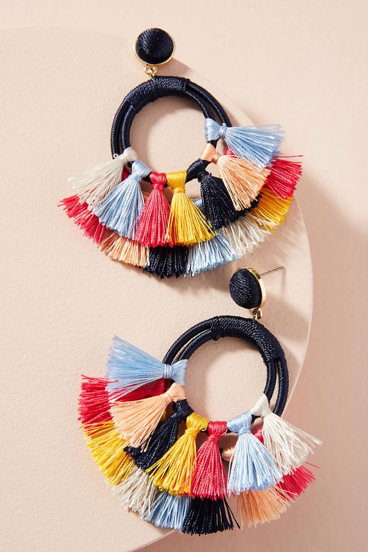Baublebar Isadora Petite Tassel Drop Earrings