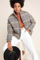 The Fifth Label Joan Plaid Puffer Jacket