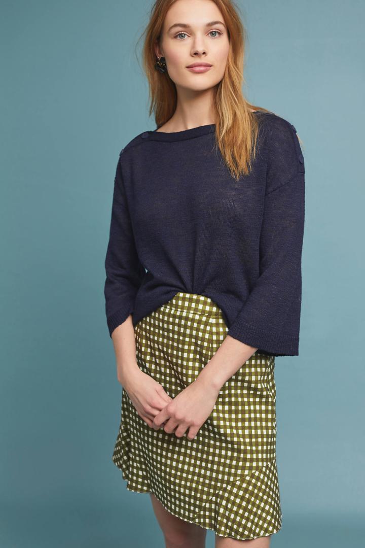 Michael Stars Buttoned Pullover