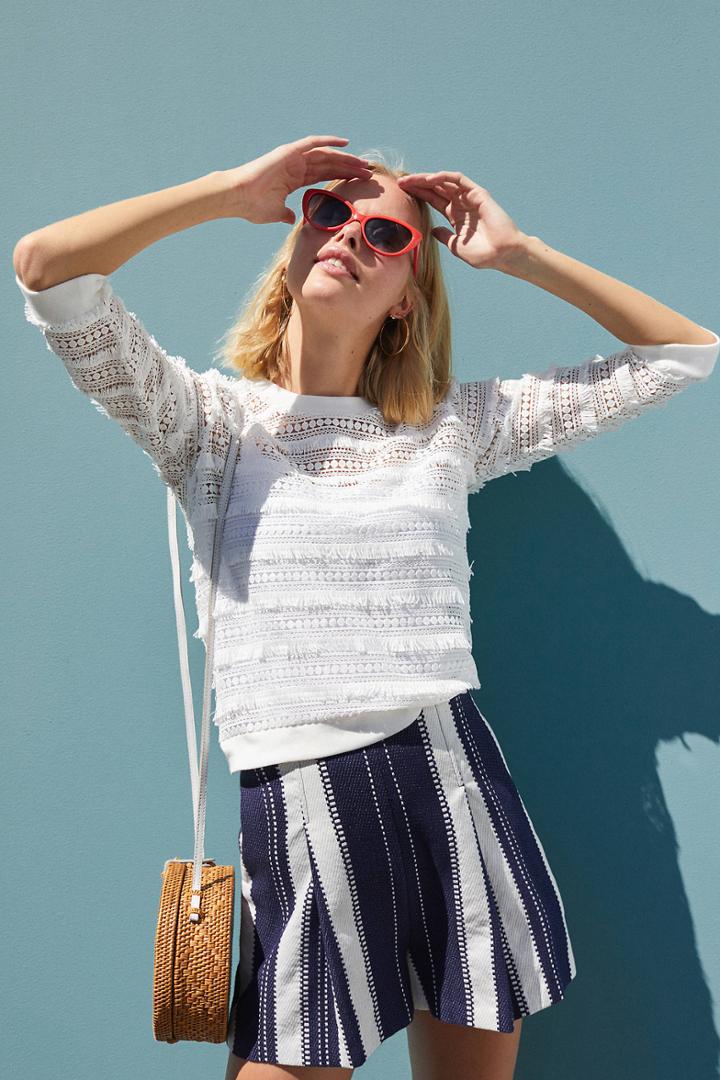 Pepin Lucier Fringed Top