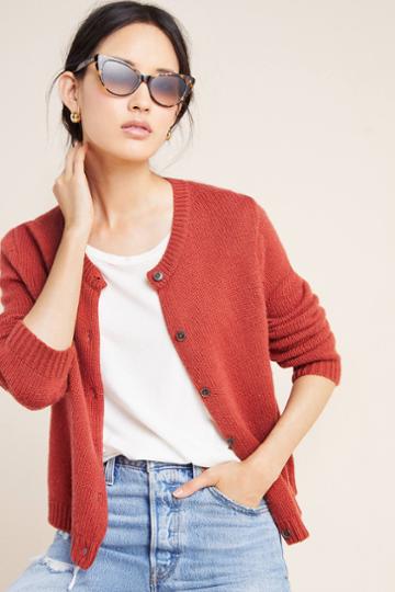 Velvet By Graham & Spencer Kathy Cropped Cardigan