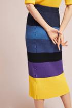 Mara Hoffman Striped Pencil Skirt
