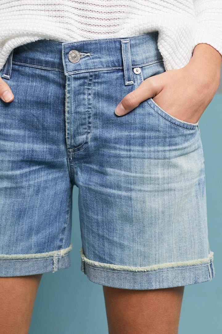 Citizens Of Humanity Skyler Mid-rise Denim Shorts
