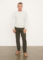 Vince Cotton Arrow Stitch Crew