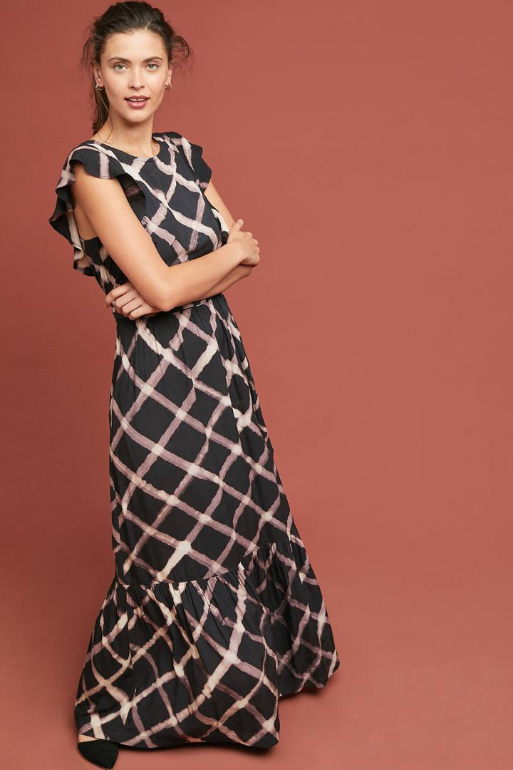 The Odells Seville Ruffled Maxi Dress