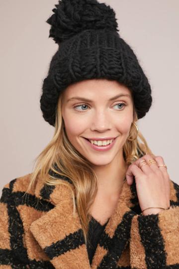 We Are Knitters X Anthropologie Fold-up Beanie Knitting Kit