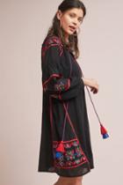 Velvet By Graham & Spencer Loane Embroidered Peasant Dress
