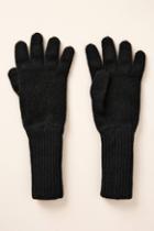 Rosie Sugden Long Ribbed Cashmere Gloves