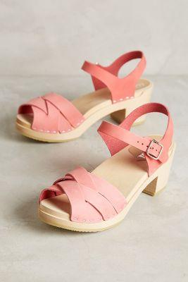 Sandgrens Rio Grande Clogs Medium Pink