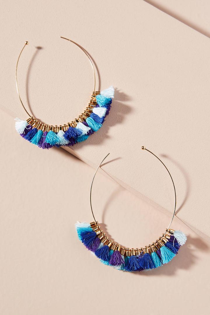 Mignonne Gavigan Hallie Duster Hoop Earrings
