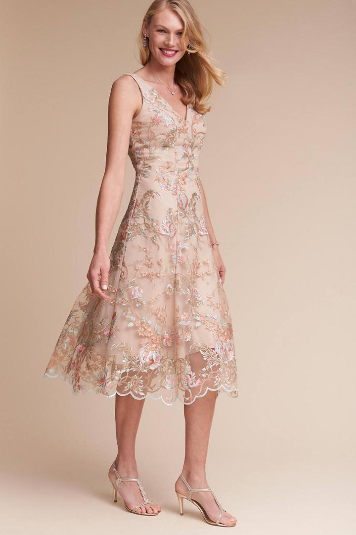 Anthropologie Eloizia Wedding Guest Dress