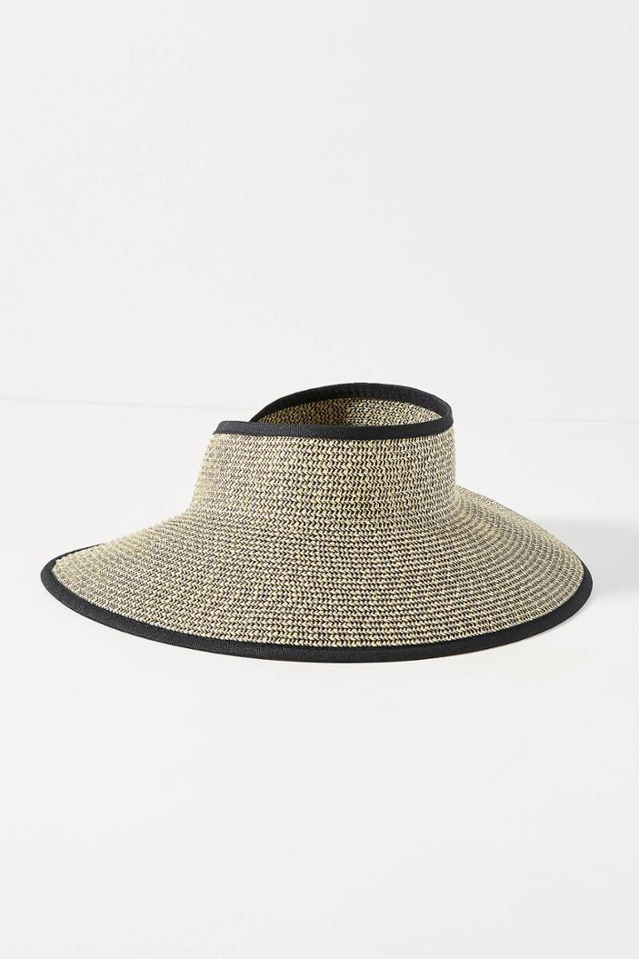 Anthropologie Charlene Roll-up Visor