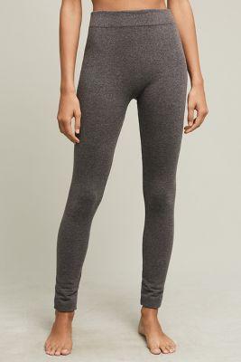 Tintoretta Fleece-lined Cabeled Leggings