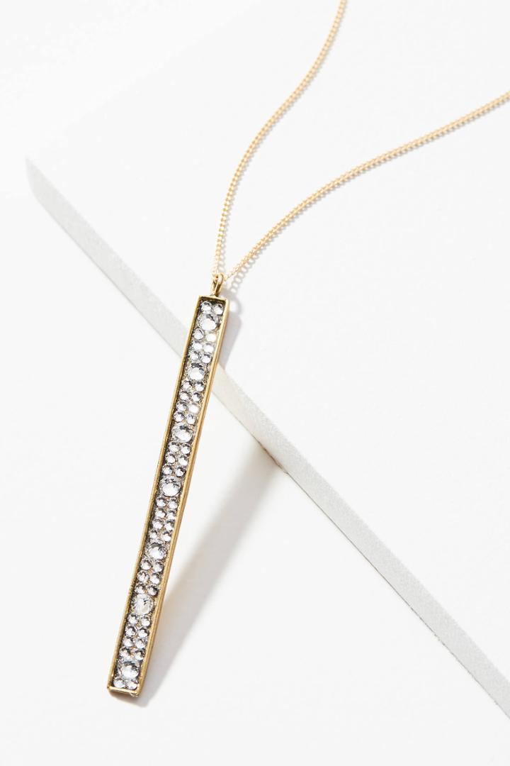 Lena Bernard Rhinestone Matchstick Necklace