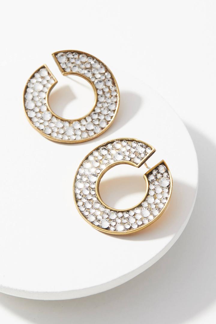 Lena Bernard Infinity Crystal Earrings