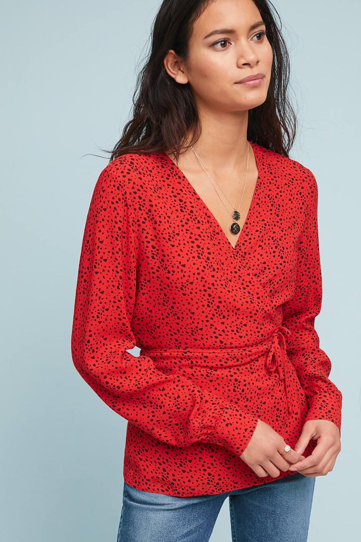 Just Female Satori Wrap Blouse