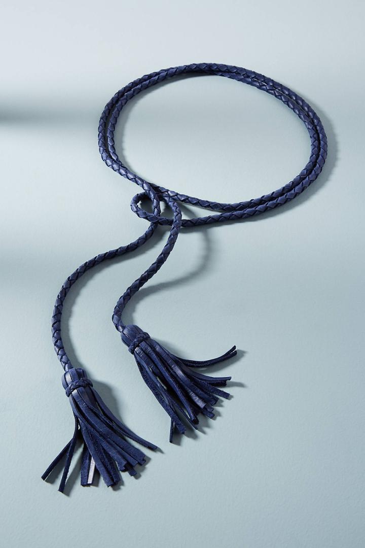 Anthropologie Kaina Braided Wrap Belt