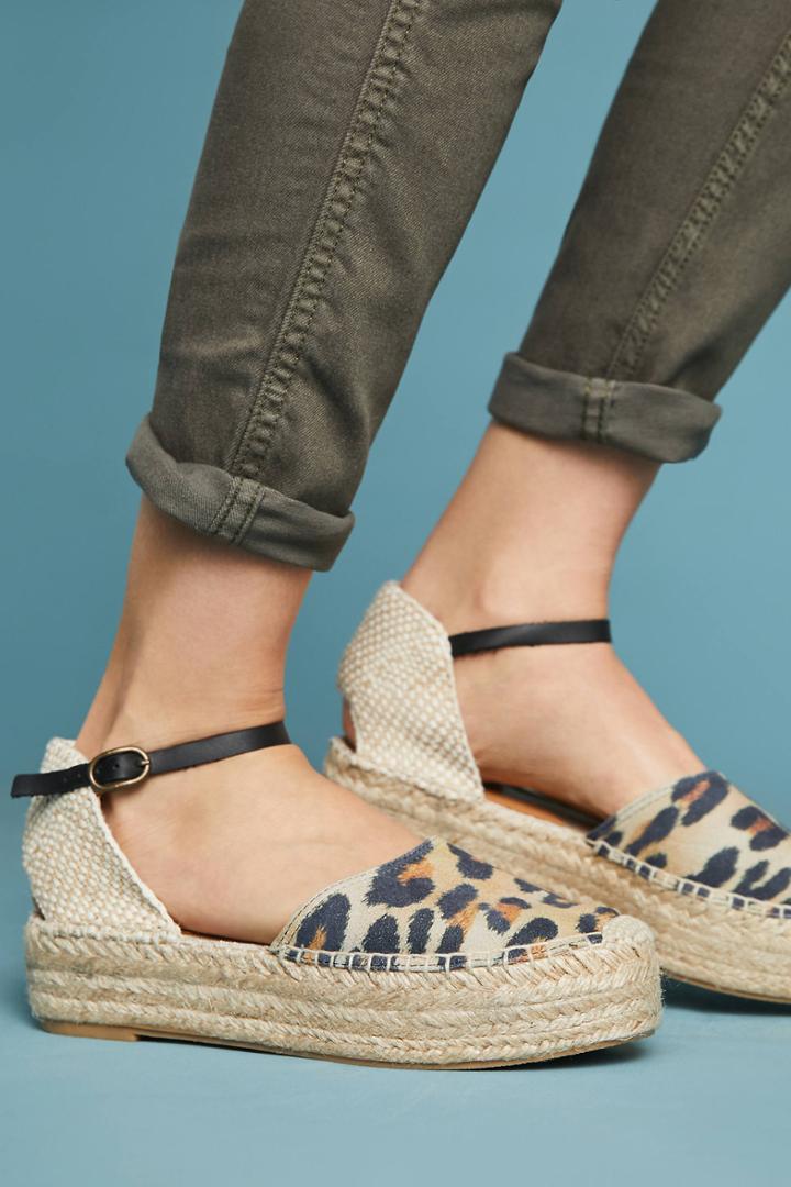 Penelope Chilvers Rita Leopard-print Espadrilles