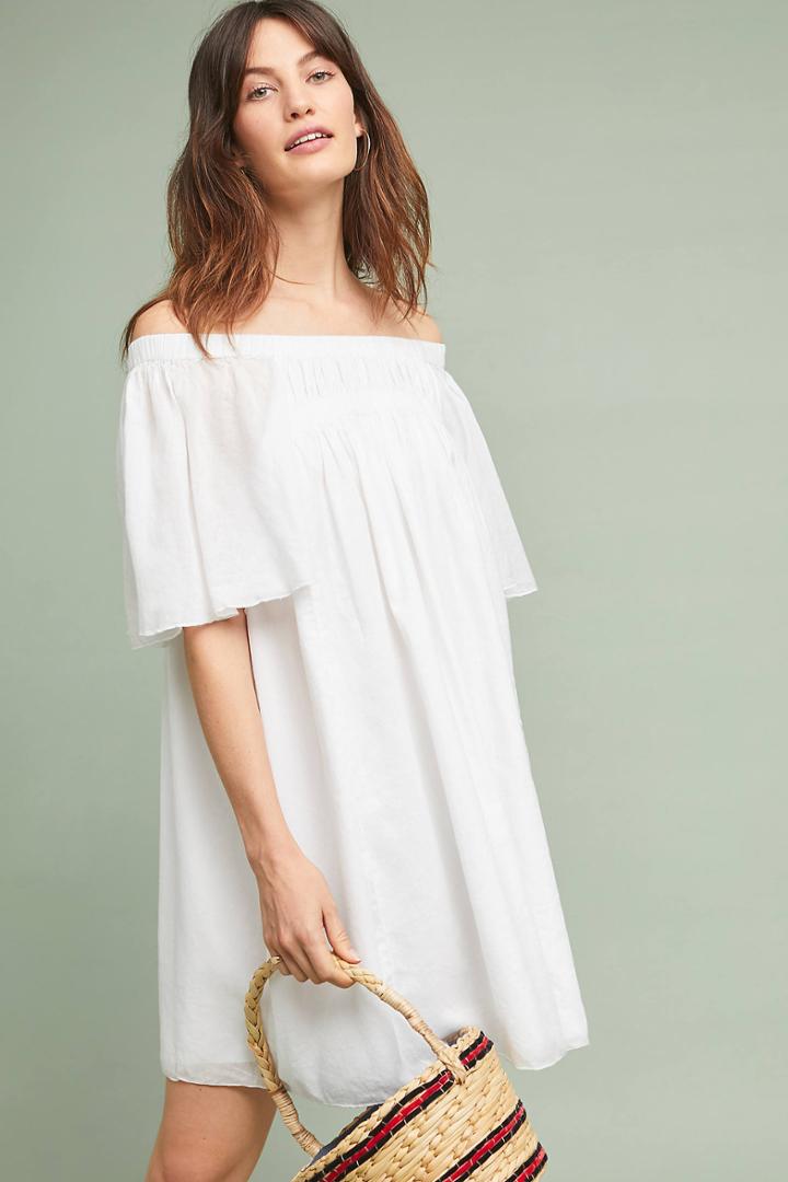 Anthropologie Melby Off-the-shoulder Dress