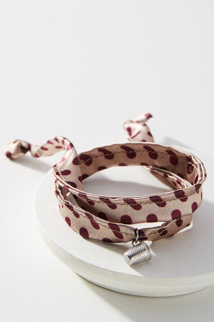 Anthropologie Keep Out Jaipur Wrap Bracelet