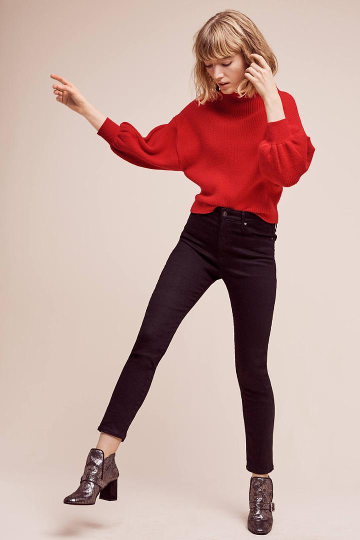 Ag Stevie High-rise Ankle Jeans