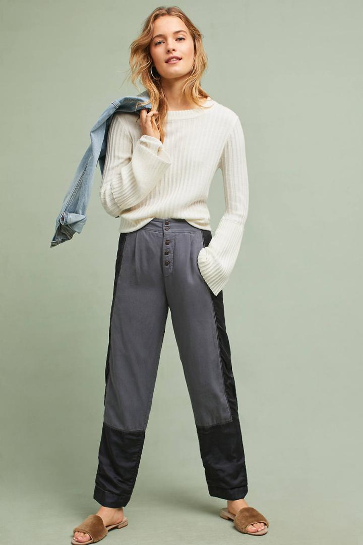 Burning Torch Hunter Button-front Trousers