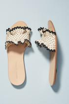 Loeffler Randall Birdie Ruffled Slide Sandals