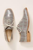 Etienne Aigner Emery Plaid Oxfords
