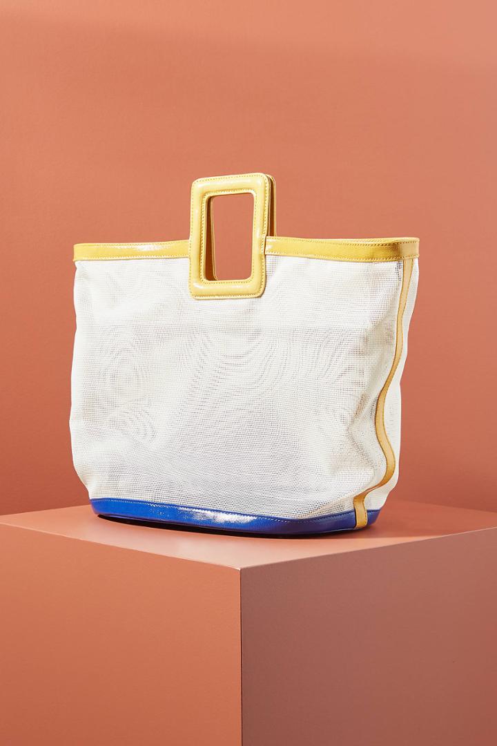 Solid & Striped Cleo Woven Canvas Tote Bag
