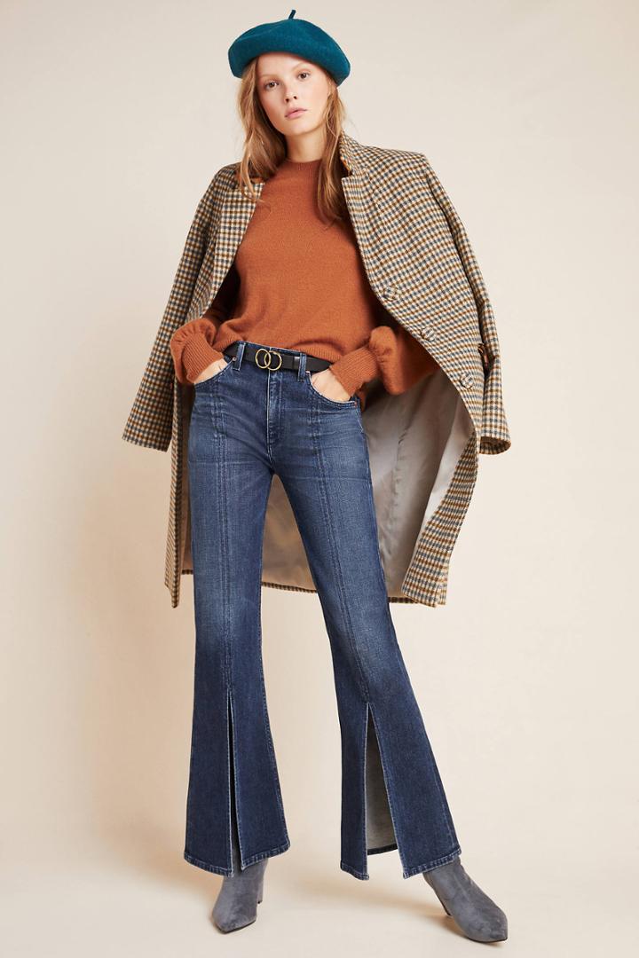Citizens Of Humanity Hailey Ultra High-rise Split Flare Jeans