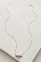 Arik Kastan Navette Diamond Pendant Necklace